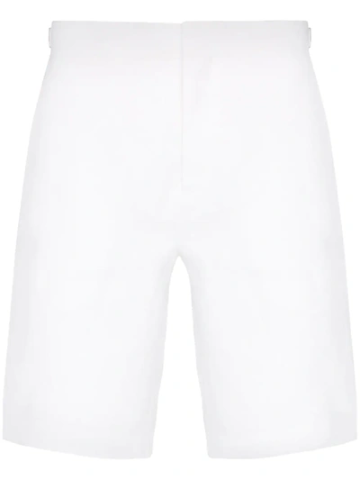 Orlebar Brown Norwich Tailored Shorts In White