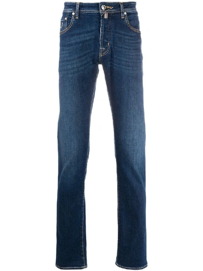 Jacob Cohen Slim Fit Jeans In Blue