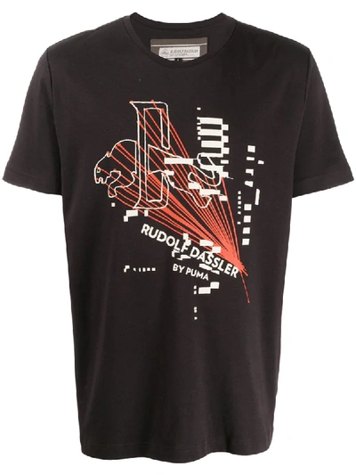 Puma X Coogi Authentic Graphic Print T-shirt In Brown