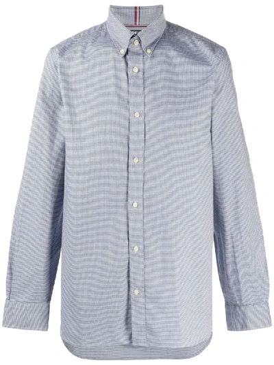 Tommy Hilfiger Long Sleeve Printed Shirt In Blue