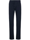 Orlebar Brown Campbell Cotton Trousers In Blue