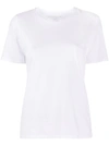 Majestic Short Sleeves Crew Neck T In White