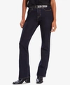Levi's Women's Casual Classic Mid Rise Bootcut Jeans In Black