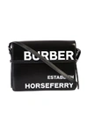 BURBERRY BURBERRY LARGE HORSEFERRY PRINTED COATED CANVAS GRACE BAG