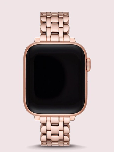 Kate Spade Scallop Link Stainless Steel Bracelet 38/40mm Band For Apple Watch In Rose Gold