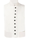 ANN DEMEULEMEESTER BUTTON-UP WAISTCOAT