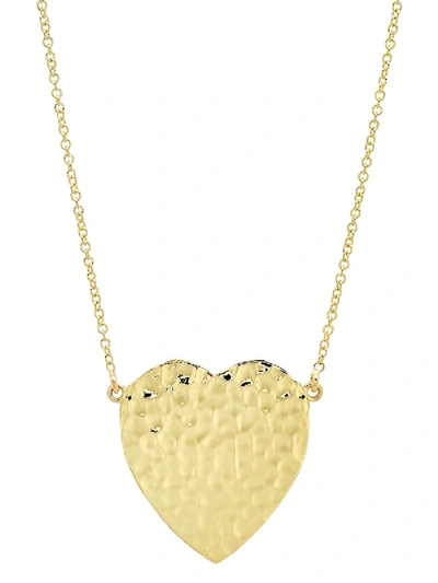 Jennifer Meyer Hammered 18-karat Gold Necklace In 18k Yellow Gold