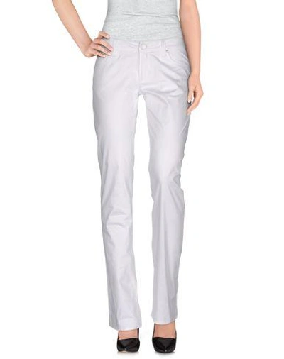 Armani Jeans Casual Trousers In White