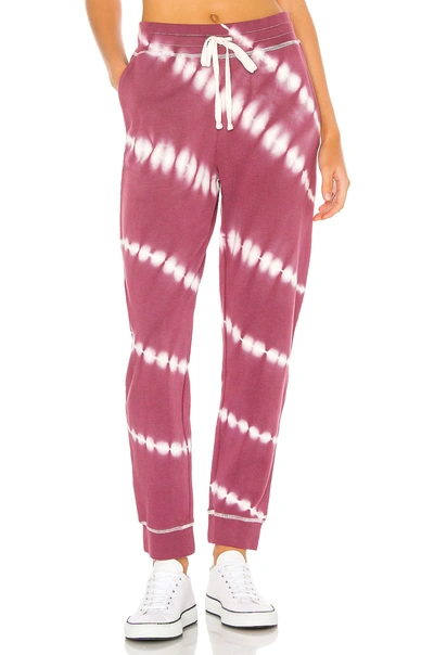 Rails Oakland Tie Dye Jogger Pants In Cranberry Tie Dye