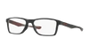 Oakley Fin Box (trubridge™) Eyeglasses In Matte Steel