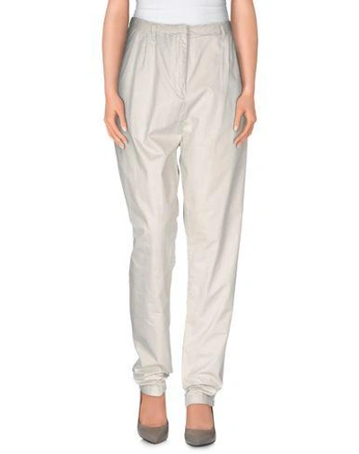 Maison Scotch Casual Trousers In Light Grey