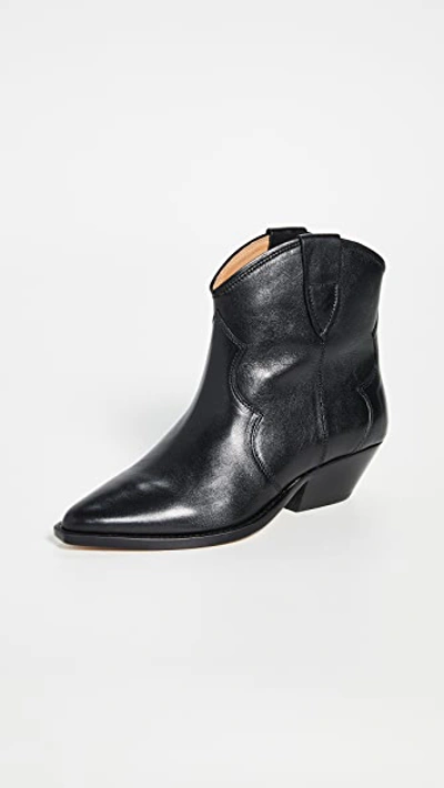 ISABEL MARANT DEWINA BOOTS BLACK,ISMDB30429