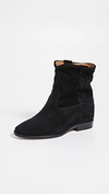 Isabel Marant Black Suede Crisi Boots