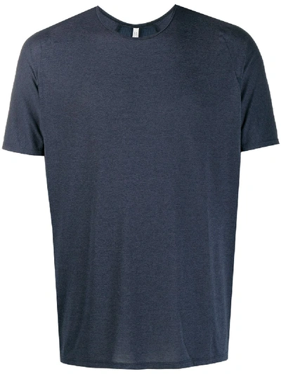 Veilance Short-sleeve Fitted T-shirt In Navy