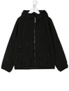 C.p. Company Goggle-hood Zip-up Jacket In Black