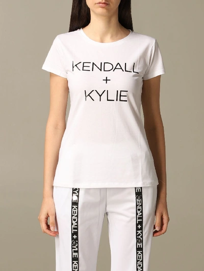 Kendall + Kylie In White