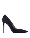 Pura López Pumps In Dark Blue