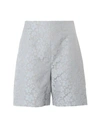 ALEXA CHUNG ALEXACHUNG DARTED SHORTS DAISY WOMAN SHORTS & BERMUDA SHORTS GREY SIZE 4 POLYESTER, ACRYLIC,13459564AP 2