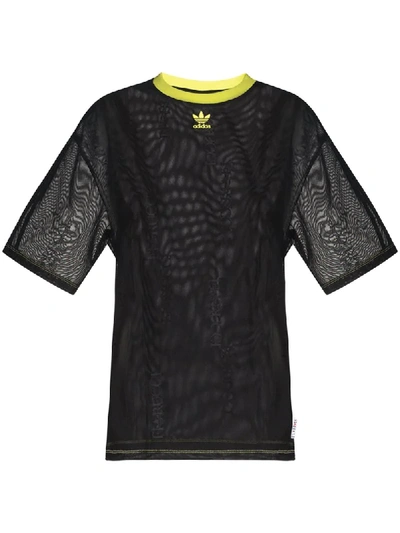Adidas Originals X Fiorucci 网纱t恤 In Black
