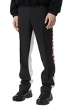 BURBERRY COLORBLOCK LOGO TROUSERS,4559027