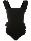 CLUBE BOSSA RUFFLED SWIMSUIT