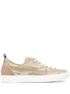 JACOB COHEN CAMOUFLAGE LOW-TOP SNEAKERS