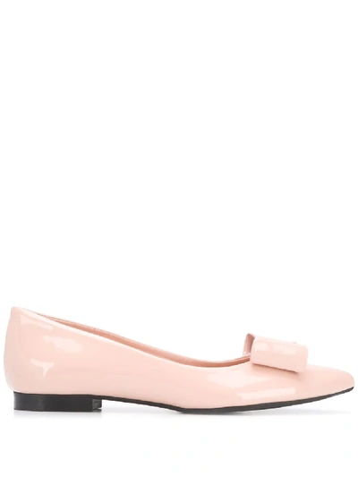 Pollini Ballerinas Mit Schleife In Pink