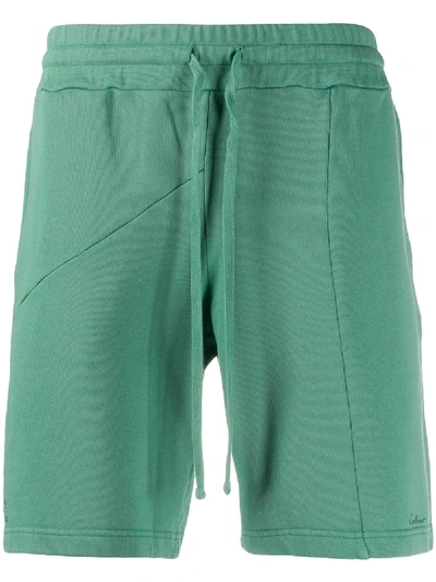 Retrosuperfuture X Dc Deconstructed Terry Shorts In Green