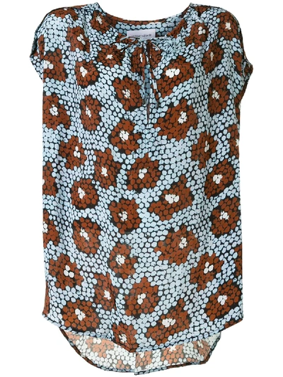 Christian Wijnants Bluse Mit "tapanga Daisy"-print In Blue