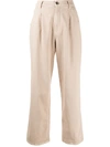 BRUNELLO CUCINELLI WIDE-LEG TROUSERS