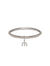 MIU MIU MIU PEARL BANGLE BRACELET