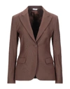 P.a.r.o.s.h Suit Jackets In Brown