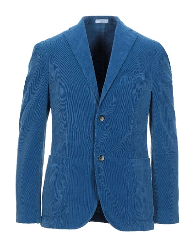Boglioli Blazer In Bright Blue
