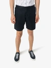 Orlebar Brown Bulldog Slim-fit Straight-leg Stretch-linen And Lyocell-blend Shorts In Blue