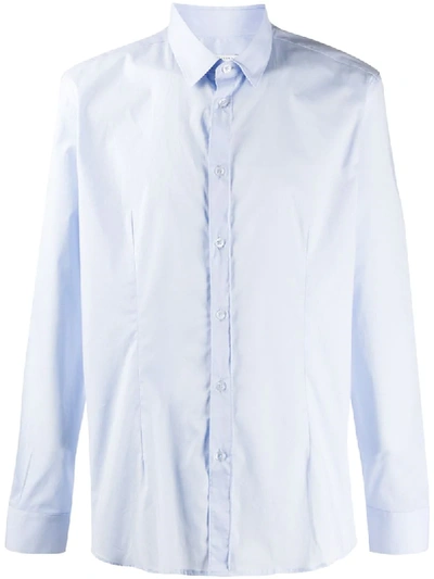 Daniele Alessandrini Buttoned Formal Shirt In Blue