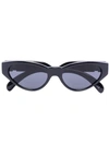 VERSACE CAT EYE TINTED SUNGLASSES