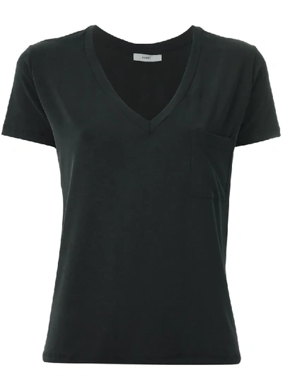 Egrey Chest Pocket T-shirt In Black