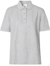 BURBERRY EMBROIDERED TB MOTIF POLO TOP