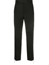 HAIDER ACKERMANN EMBELLISHED CROPPED TROUSERS