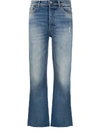 BOYISH DENIM THE BRADY CROPPED FLARED JEANS