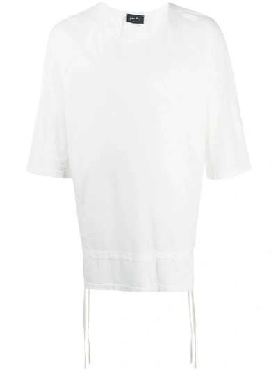 Andrea Ya'aqov Layered Loose-fit T-shirt In White