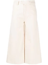 REMAIN HIGH-RISE CROPPED WIDE-LEG JEANS