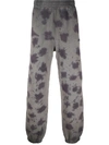 STUSSY CRYSTAL WASH FLEECE TRACK PANTS