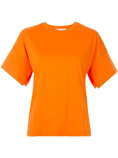 Enföld Wide-sleeve T-shirt In Orange