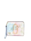 MARC JACOBS THE WATERCOLOR SNAPSHOT MINI COMPACT WALLET
