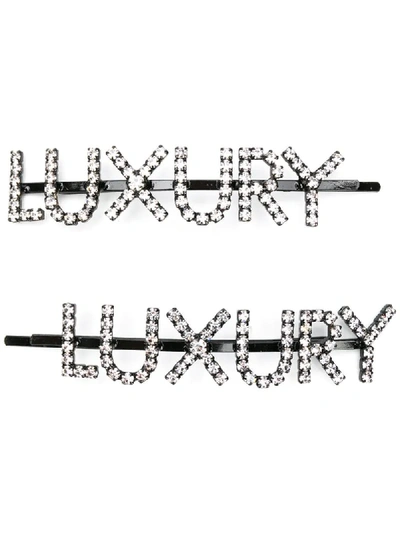 Ashley Williams Luxury Hairpin In Black