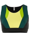 NO KA'OI COLOUR BLOCK SPORTS BRA