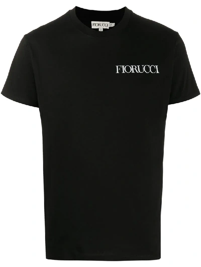 Fiorucci Exotica Logo Printed T-shirt In Black