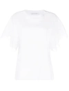 ALBERTA FERRETTI LACE-SLEEVE T-SHIRT