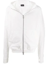 ANDREA YA'AQOV ZIPPED PANELLED SWEATSHIRT